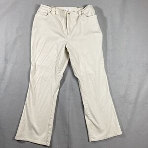 CJ Banks Dress Pants Womens Plus 14W Off White Business
